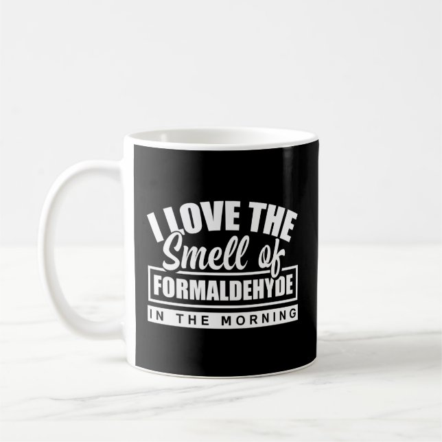 Coroner Medical Examiner Forensics Science Student Kaffemugg (Vänster)