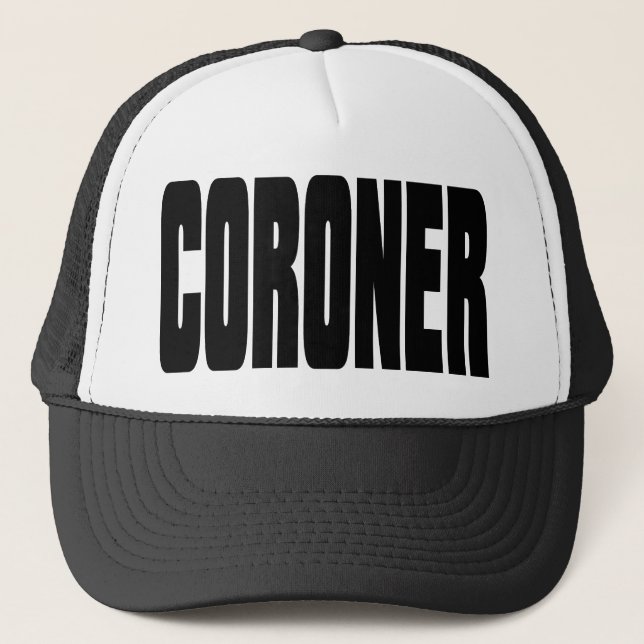 Coroner Truckerkeps (Framsida)