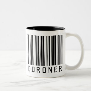 Coronerpuben kodifierar Två-Tonad mugg