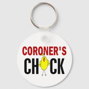 Coroner's Chick Nyckelring