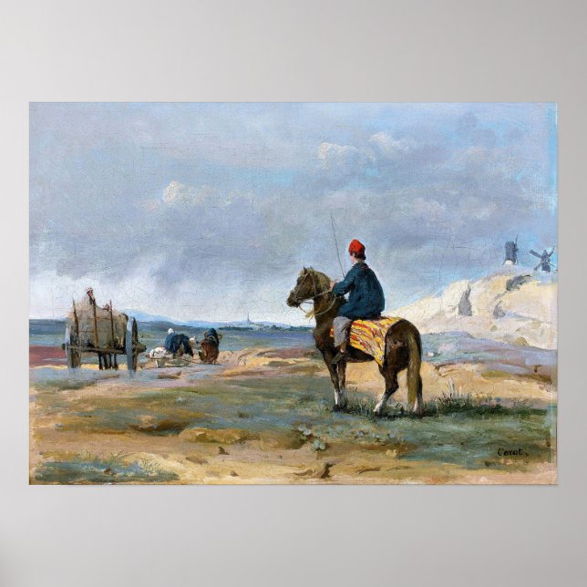 Corot - Bonden i Pithiviers Poster (Framsidan)