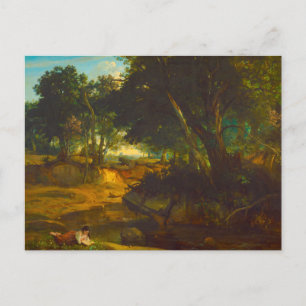 Corot Forest of Fontainbleau Vykort