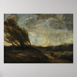 Corot - Gale 1865 Poster