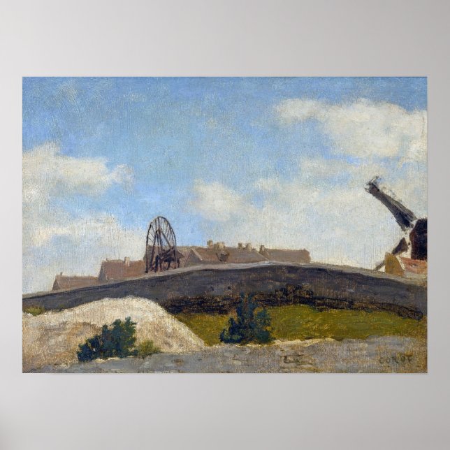 Corot - Montmartre Poster (Framsidan)