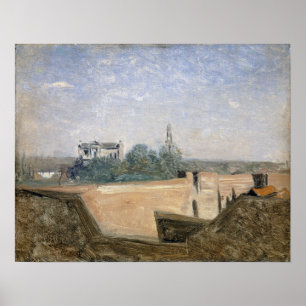 Corot - Ramparts of Arras Poster