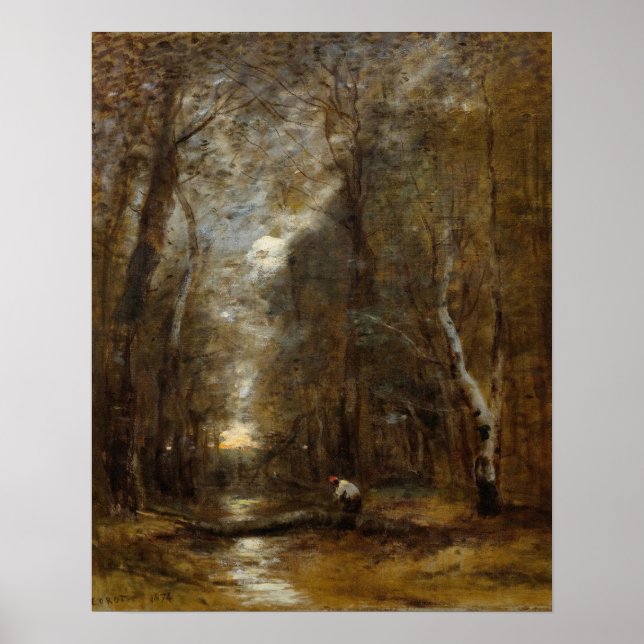 Corot - under Wood Poster (Framsidan)