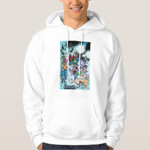 Corp-grupp med ringar sweatshirt med luva