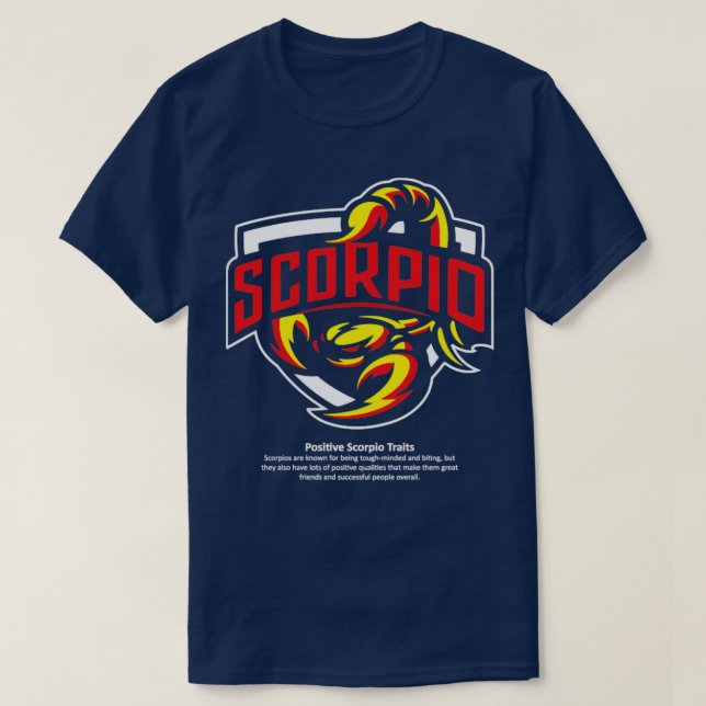 CORPIO MAN T SHIRT (Design framsida)