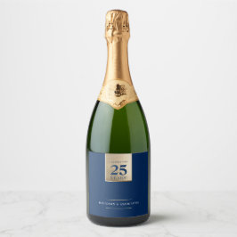 CORPORATE ANNIVERSARY business navy white gold