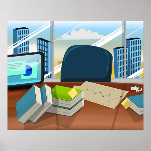 Corporate Bankers Office Poster (Framsidan)