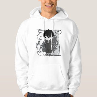 Corporate Burnout Relaterbar Chibi Pojke Kostym Il Hoodie