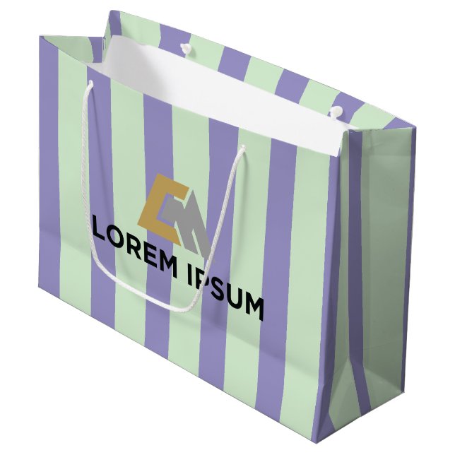 Corporate Gift Bag with Company Logo (Framsidan Vinklad)