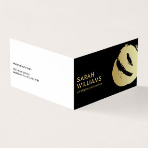 Corporate Guld Brushed Visitkort