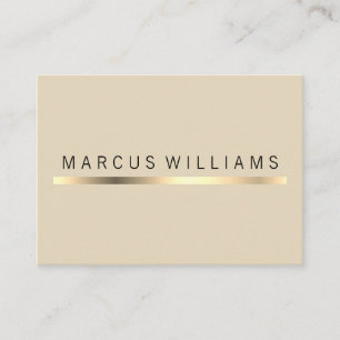 Corporate Guld Pub accent/Beige Visitkort