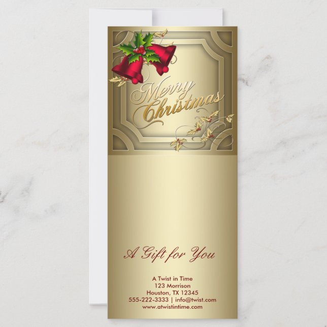 Corporate Helgdag Gift-certifikat (Framsida)