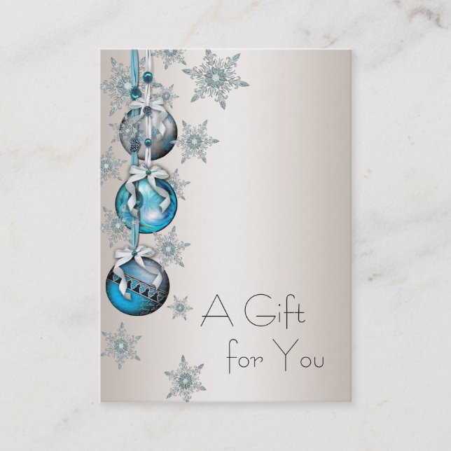 Corporate Helgdag Gift-certifikat Rabattkort (Framsida)