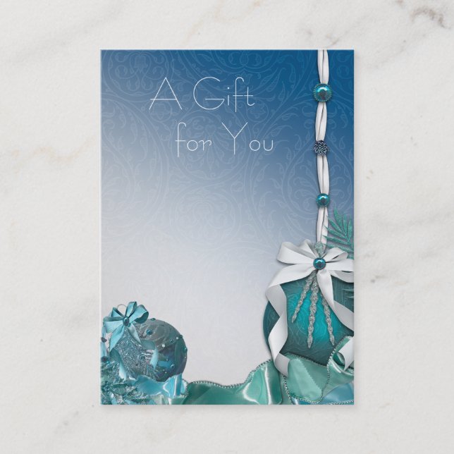 Corporate Helgdag Gift-certifikat Rabattkort (Framsida)