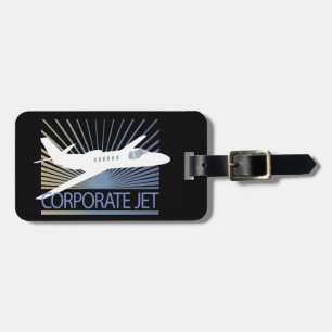 Corporate Jet Aircraft Bagagebricka