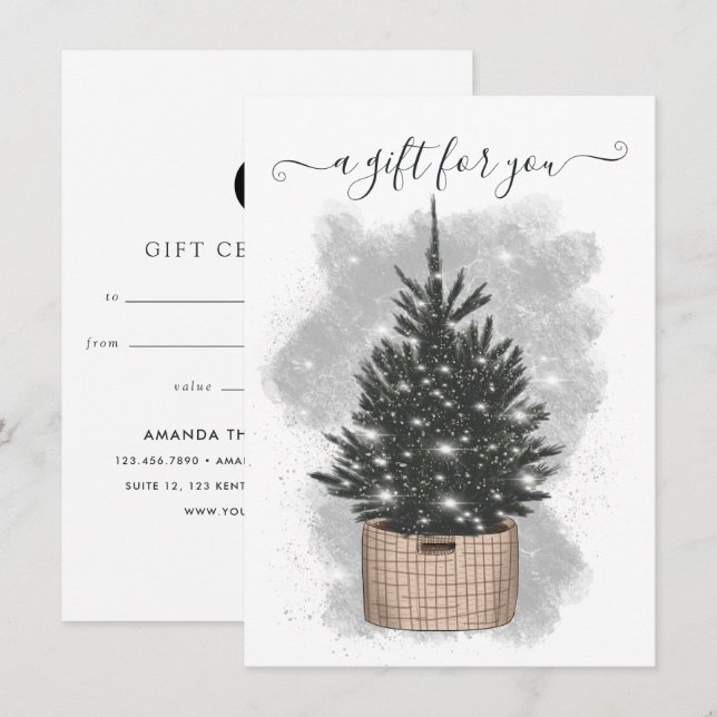 Corporate Julgran (Fram/baksida)