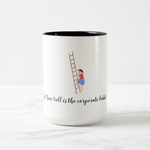 Corporate ladder mugg