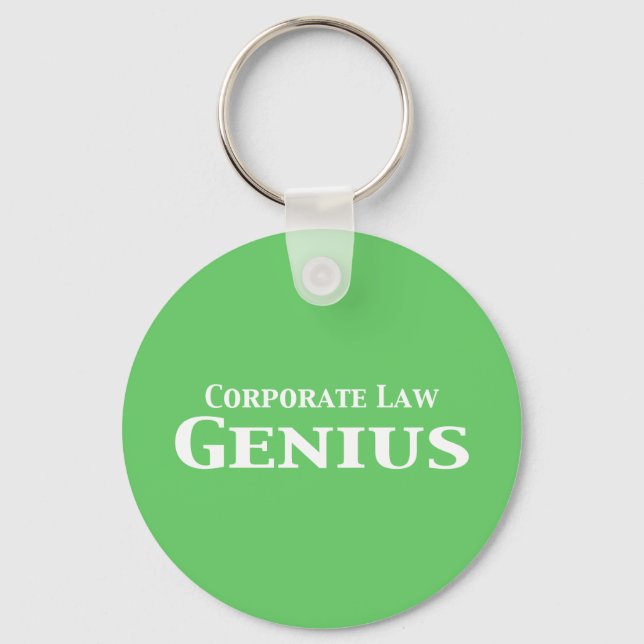 Corporate Law Genius Gifts Nyckelring (Framsida)