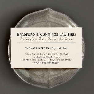 Corporate Lawyer Visitkort