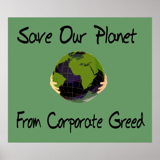 Corporate Planet Poster (Framsidan)