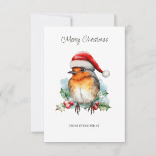 Corporate Robin i julklapp Kort