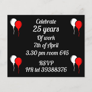 Corporate Surprise Pension Party Flygblad