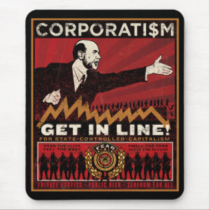 Corporatism Mousepad Musmatta