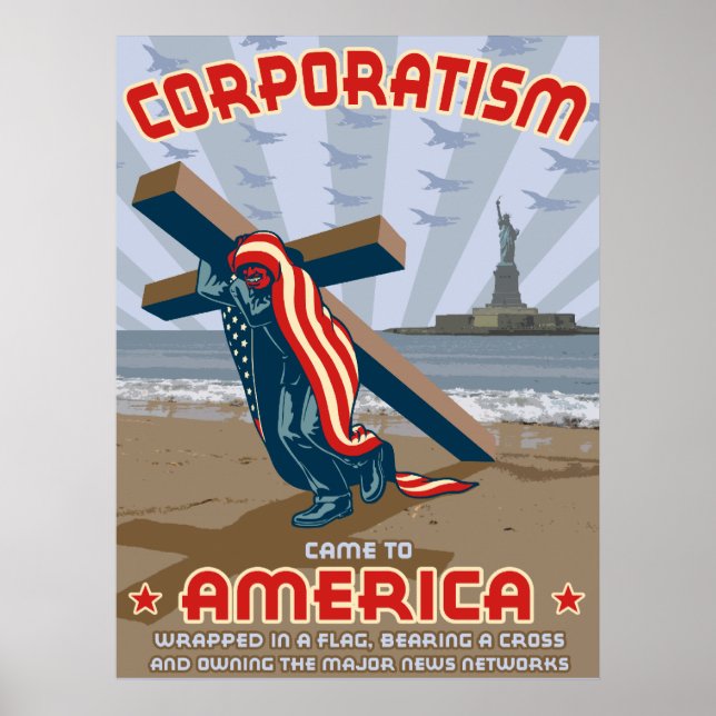 Corporatism Poster (Framsidan)