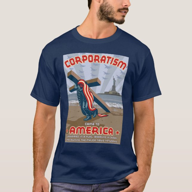 Corporatism T-shirt (Framsida)