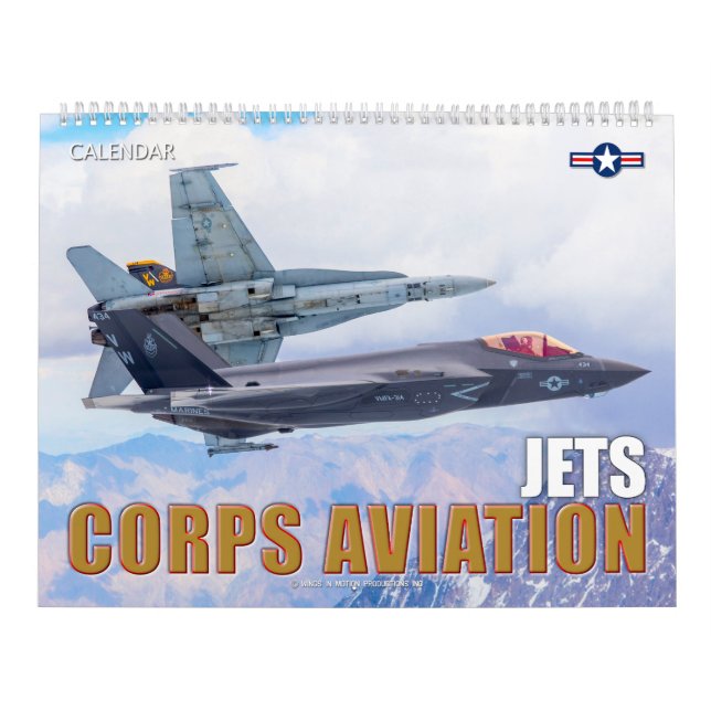 CORPS AVIATION - JET CALENDAR KALENDER (Omslag)