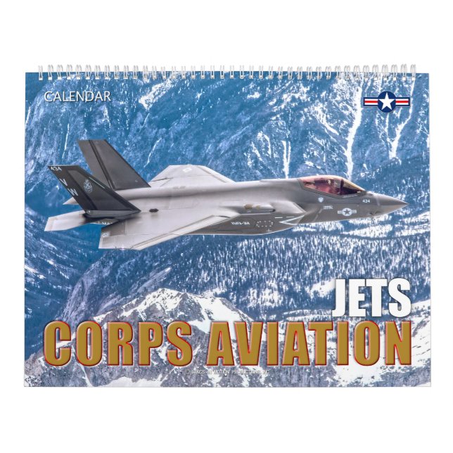 CORPS AVIATION - JET CALENDAR KALENDER (Omslag)