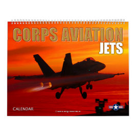 CORPS AVIATION - JET CALENDAR KALENDER