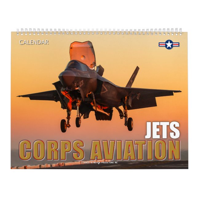 CORPS AVIATION - JET CALENDAR KALENDER (Omslag)