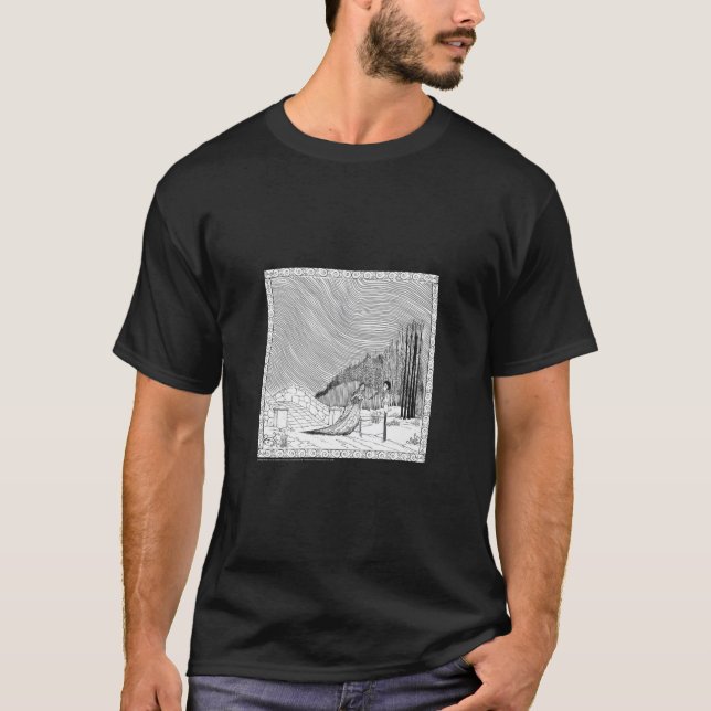 Corpse Bride My Darling Black T Shirt (Framsida)