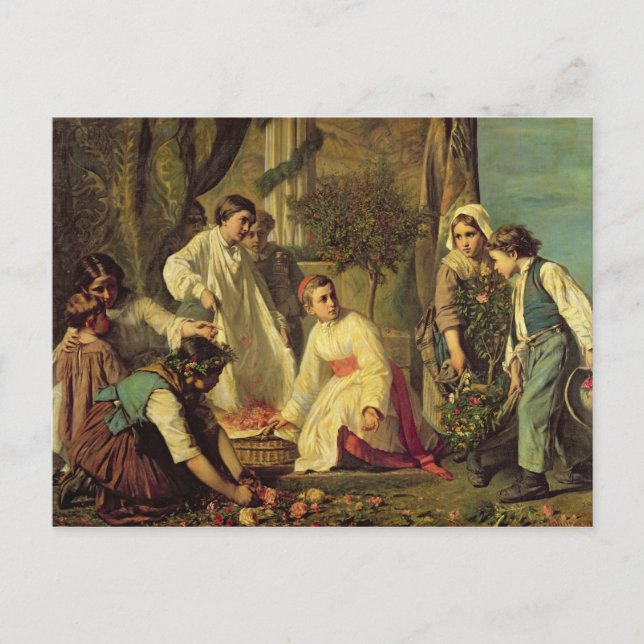 Corpus Christi, 1855 Vykort (Framsida)