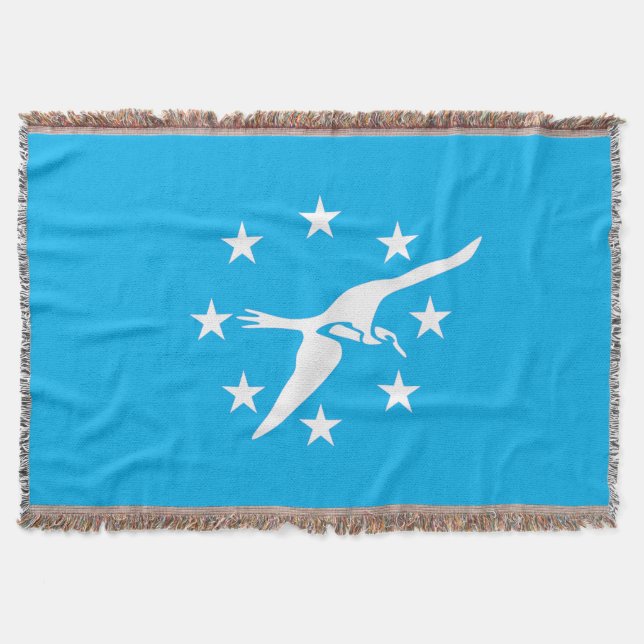 Corpus Christi City flagga Filt (Framsidan)