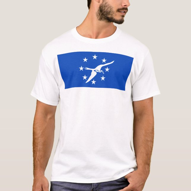 Corpus Christi City flagga T Shirt (Framsida)
