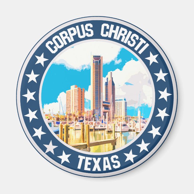 Corpus Christi Magnet (Framsidan)