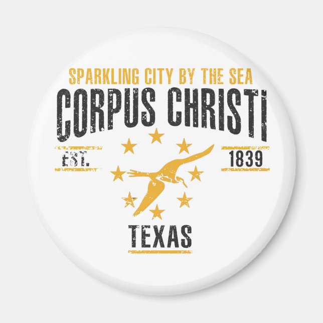 Corpus Christi Magnet (Framsidan)
