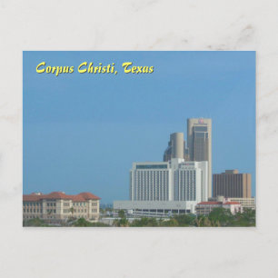 Corpus Christi Skyline Vykort