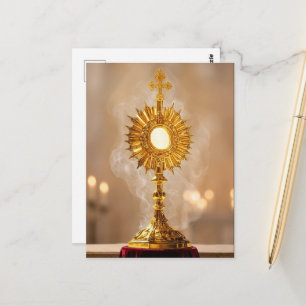 Corpus Christi söndag Monstrans Eukaristi Vykort
