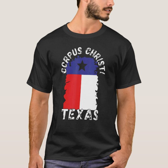 Corpus Christi Texas Cities 2 T Shirt (Framsida)