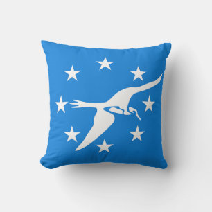 Corpus Christi, Texas, Flagga American MoJo Pillow Kudde