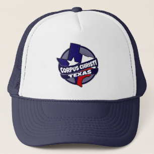 Corpus Christi Texas flagga burst truckerkeps