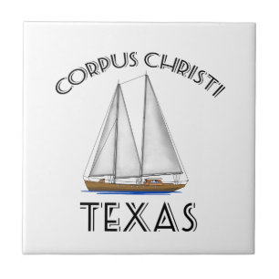 Corpus Christi Texas segla Kakelplatta