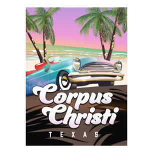 Corpus Christi Texas semester poster