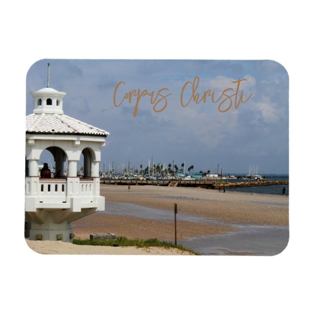 Corpus Christi, Texas Souvenir Magnet (Horisontell)